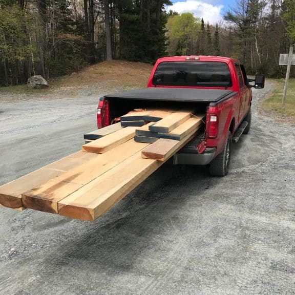 How Far Can Lumber Stick Out of Your Truck Bed?