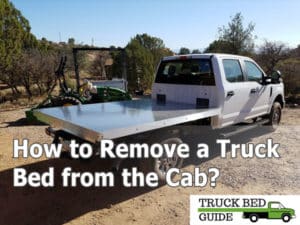 remove truck bed