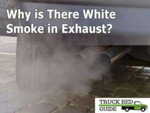 white smoke in truck bed