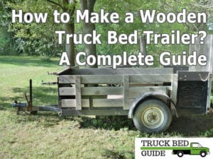 how to make a wooden trailer