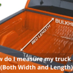 How do I measure my truck bed (Both width and length)