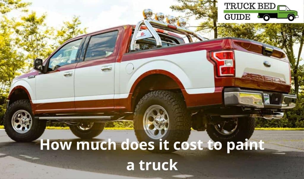 How much does it cost to paint a truck - All about the cost to paint a