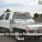 How to build a flatbed truck bed