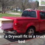 Can a Drywall fit in a truck bed