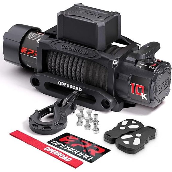 OPENROAD 10,000 lbs Winch with Wireless Remotes