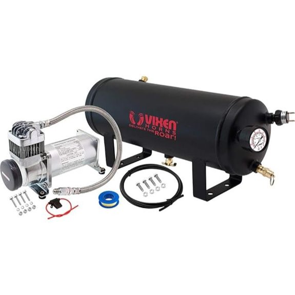 Vixen Horns 12V Air Compressor with Tank