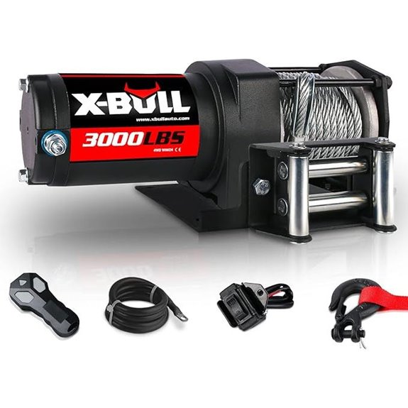 X-BULL 12V 3000LBS Electric Winch for Off-Road