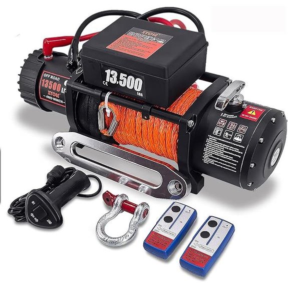 XYCLE 13500LB 12V Electric Winch with Remote