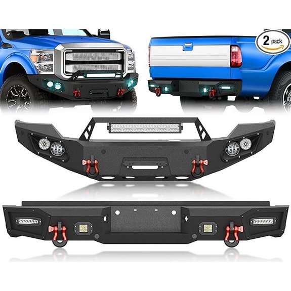 Ford F250/F350/F450 2011-2016 Bumper with Lights & Winch