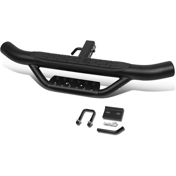 Auto Dynasty 36-inch Black Tow Hitch Step Bar