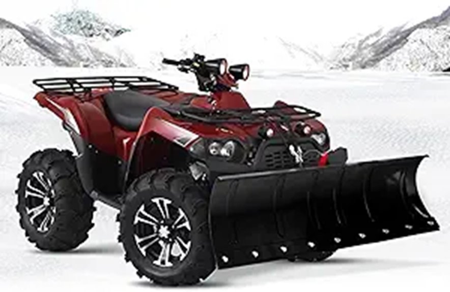 45-Inch ATV Snow Plow Kit for Trucks and UTVs