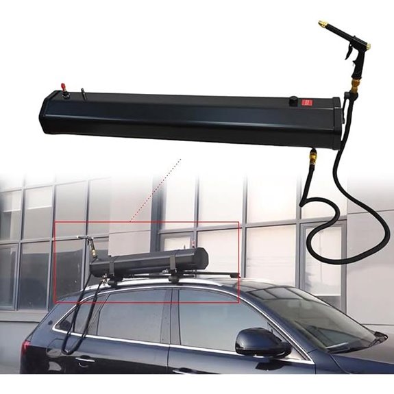 8-Gallon Off-Road Camping Water Shower with Spray Head