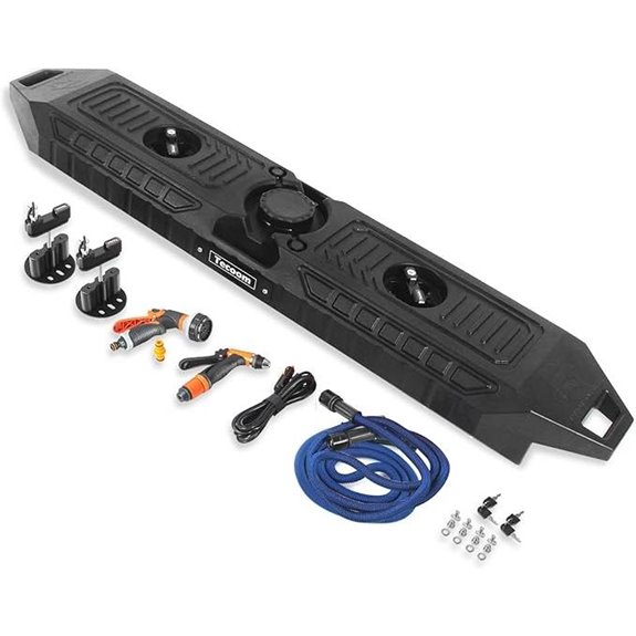 Tecoom 8 Gallon Portable Water Tank with Hose