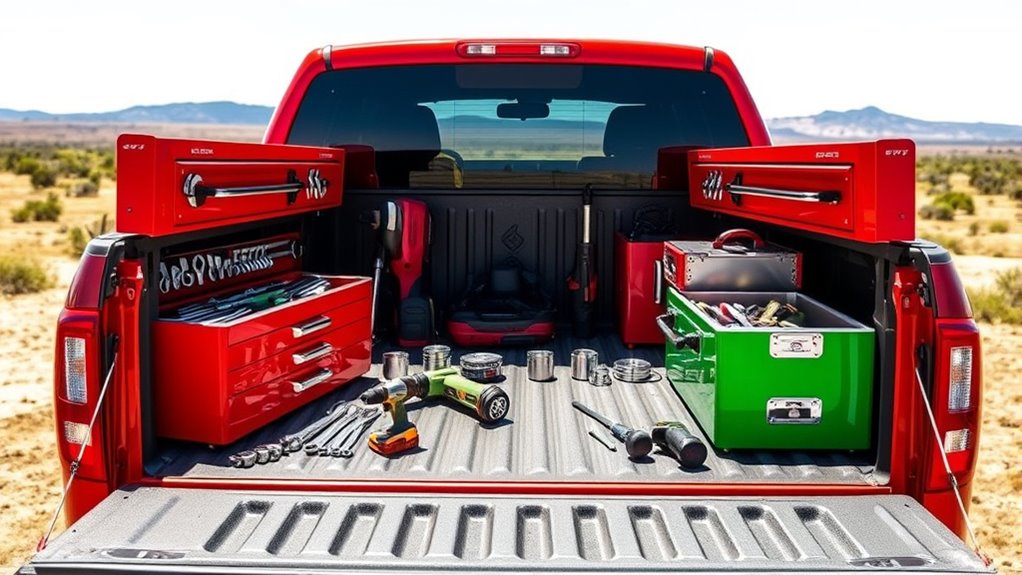 accessible side mount storage