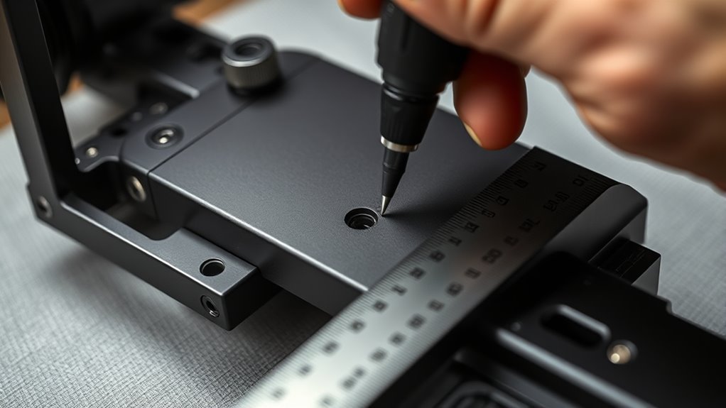 accurate hole marking drilling