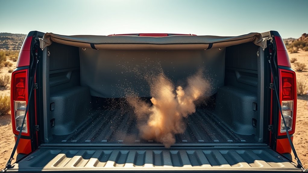additional dust blocking barriers
