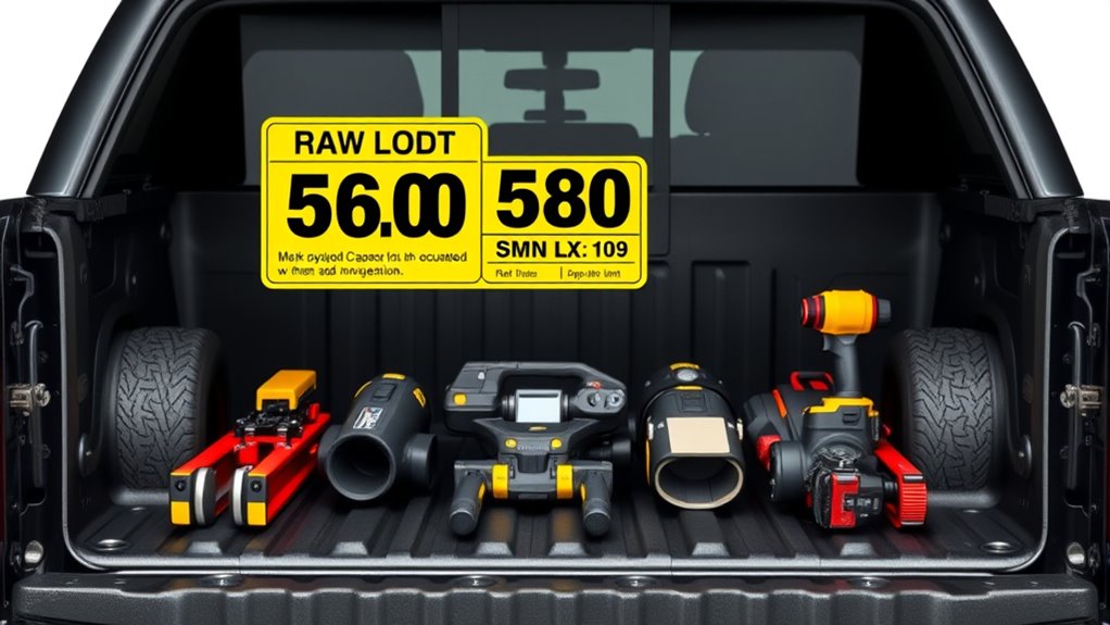 adjust payload for added equipment