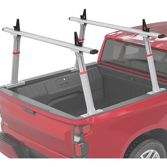 GORWARE Adjustable Aluminum Truck Bed Ladder Rack