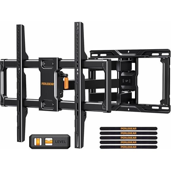 Perlegear Full Motion TV Wall Mount (42–84 inch)