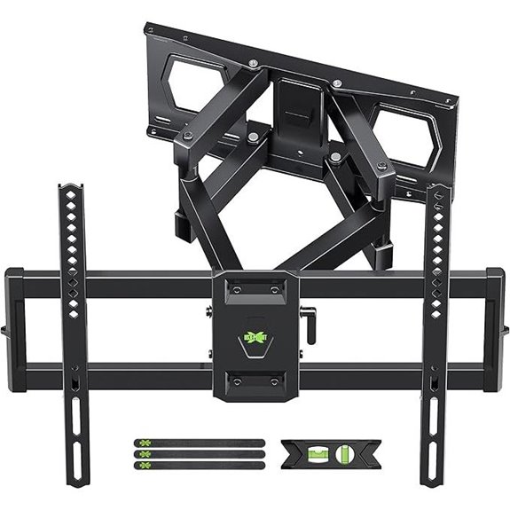 Full Motion TV Wall Mount for 37-84 Inches