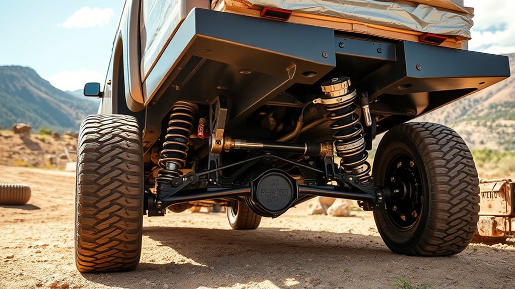 adjustable load supporting suspension