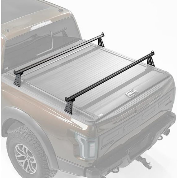 Adjustable Truck Bed Rack Cross Bars for Mid-Size Trucks