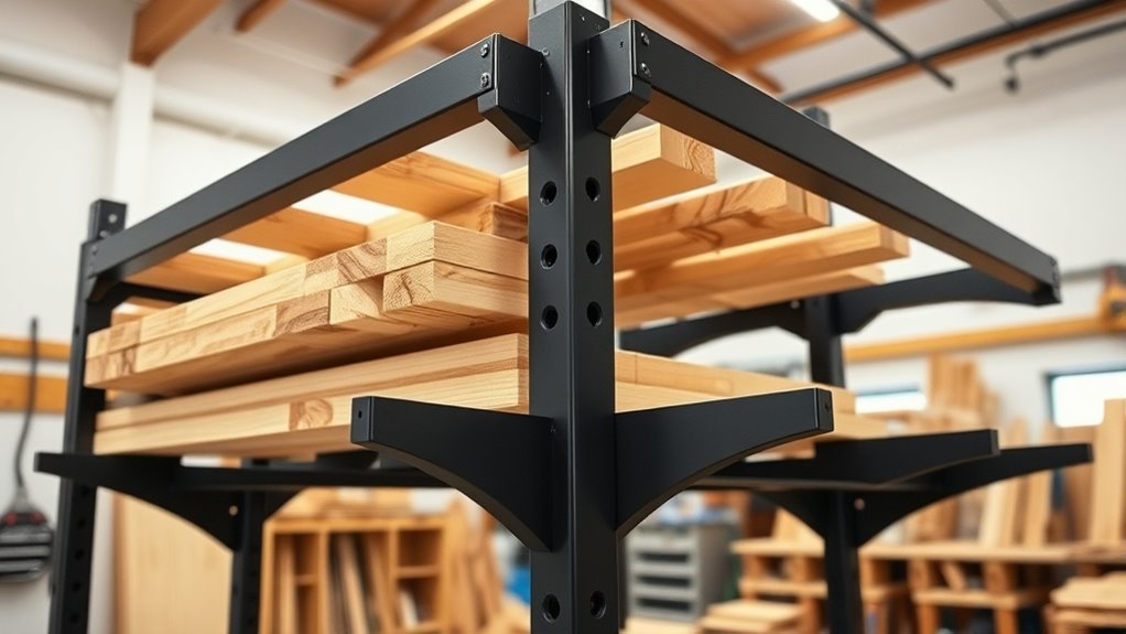 adjustable modular support arms