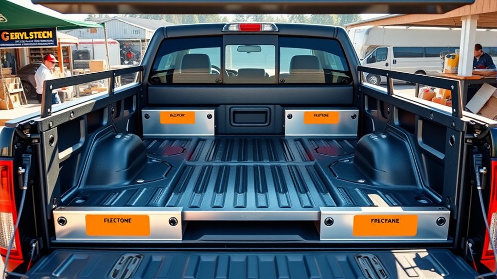 adjustable truck bed dividers