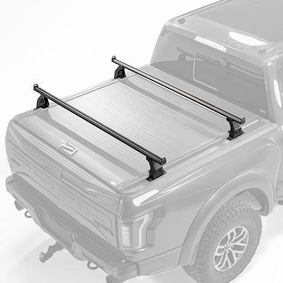 Adjustable Truck Bed Rack Cross Bars (2-Pack)