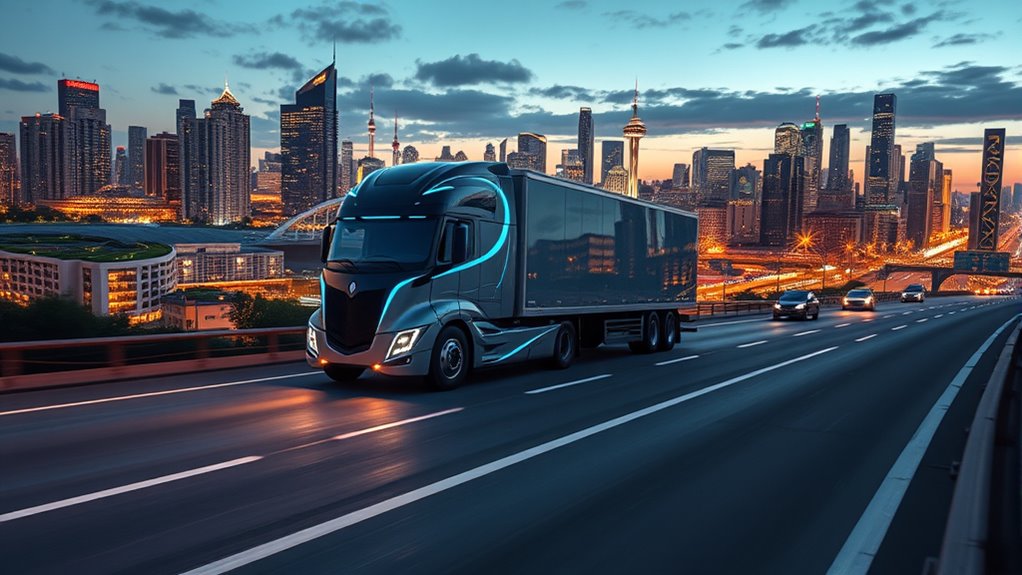 adopt electric autonomous trucking