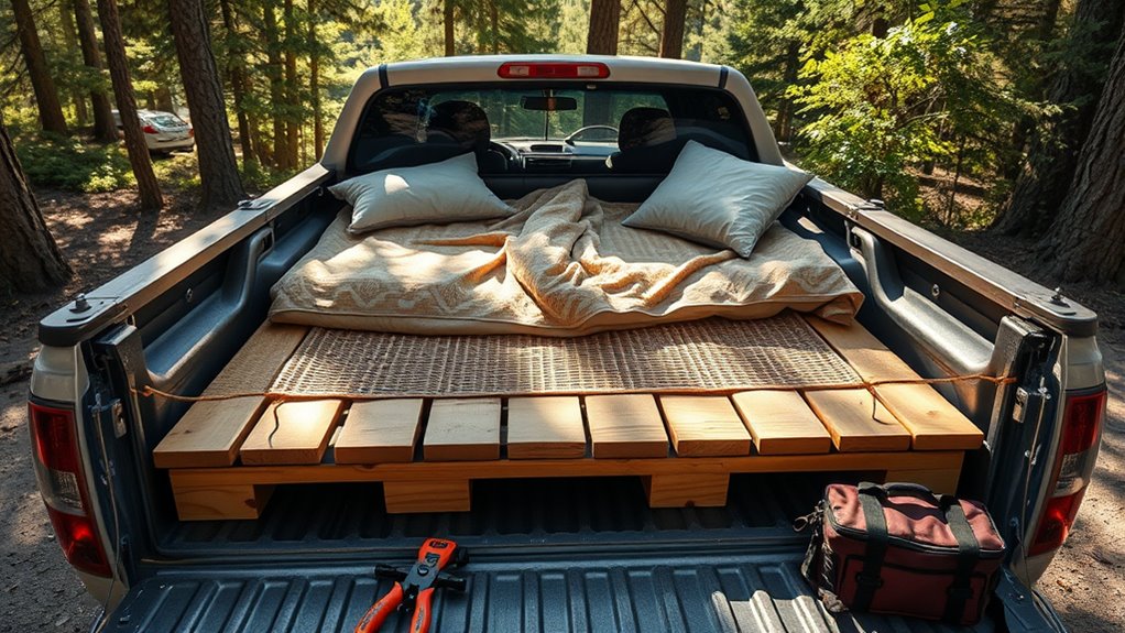 affordable truck bed platform