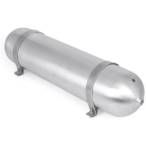 4.2 Gallon Aluminum Air Tank with 1/4 Inch NPT Ports For Air Suspension
