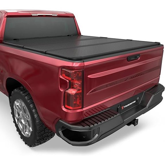 Tri-Fold Aluminum Truck Bed Tonneau Cover for Chevy/GMC