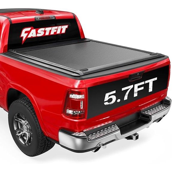 Aluminum Retractable Truck Bed Cover for Ram 1500