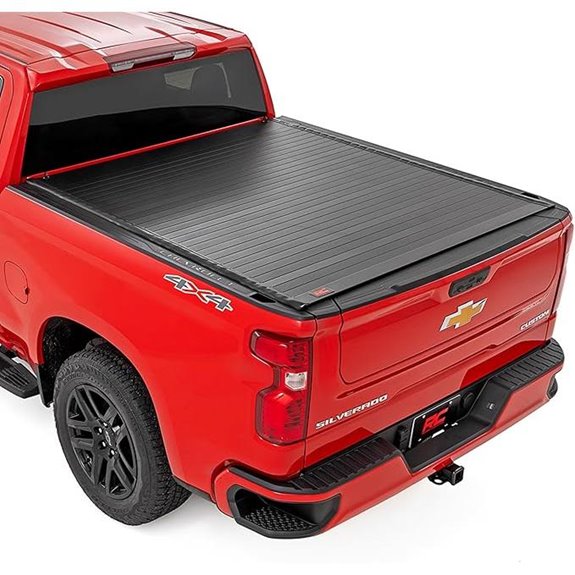 Rough Country Aluminum Tonneau Cover for Chevy Silverado