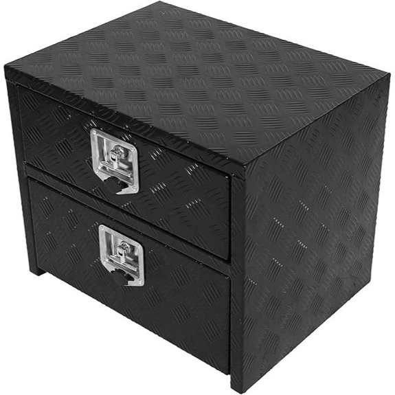 Confote Aluminum Truck Underbody Tool Box with Drawer