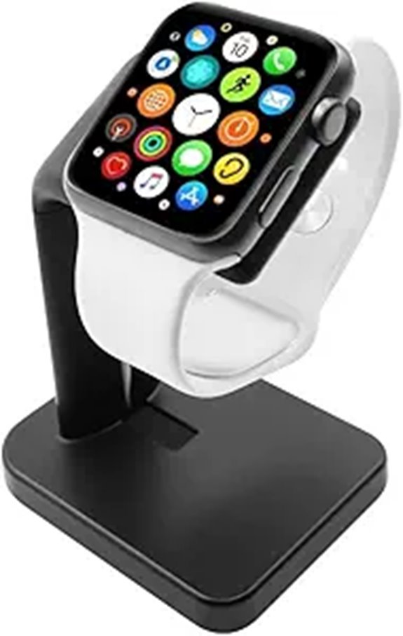 Macally Apple Watch Charging Stand for Series 1-8