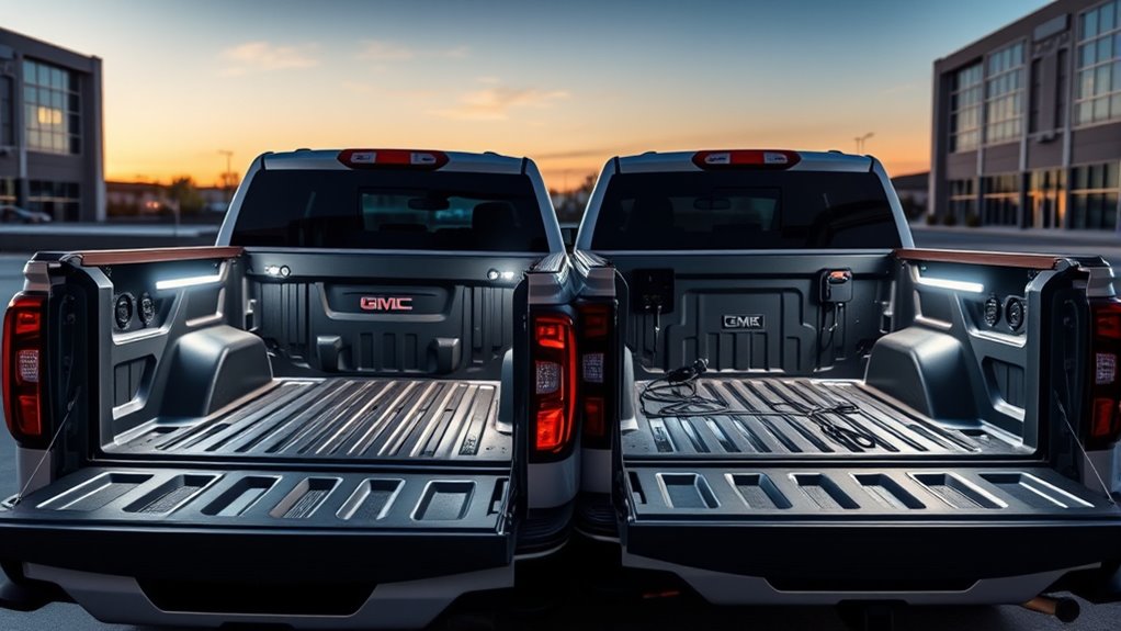 bed lighting and safety features