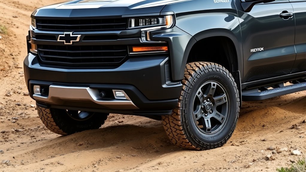 bold off road styling accents