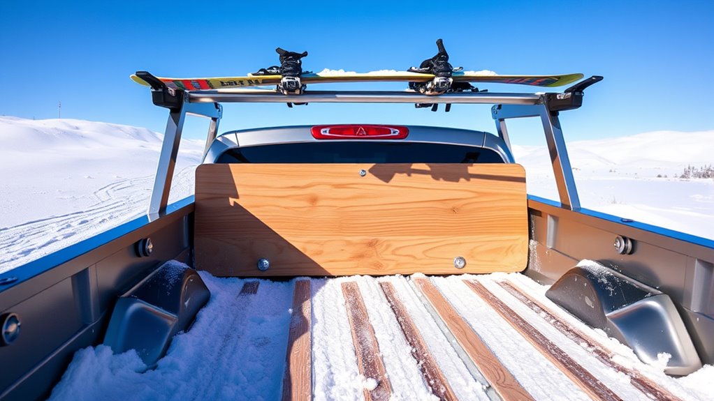 build truck bed ski carrier
