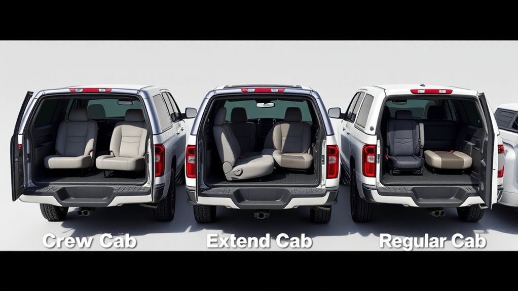 cab size and accessibility