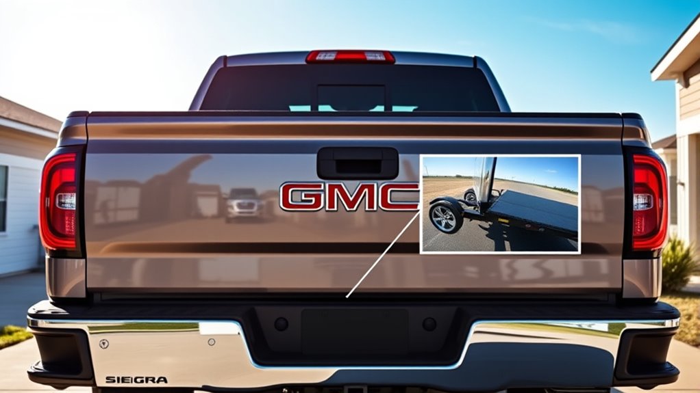 camera guided trailer hitching