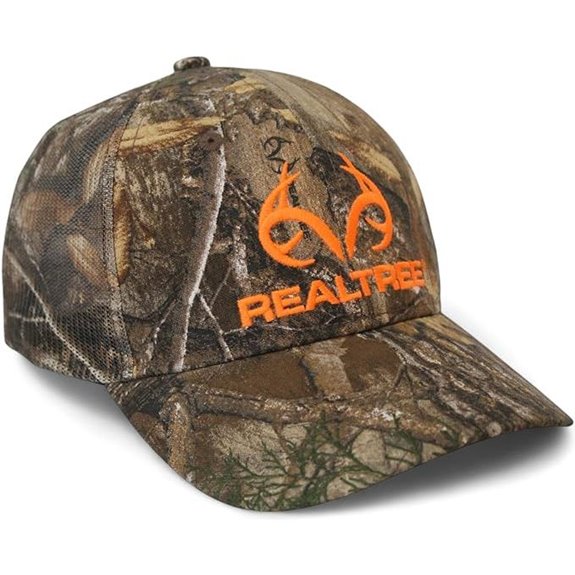 Realtree Edge Blaze Camouflage Mesh Trucker Cap