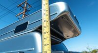 camper shell height restrictions