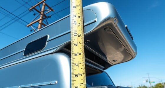 camper shell height restrictions