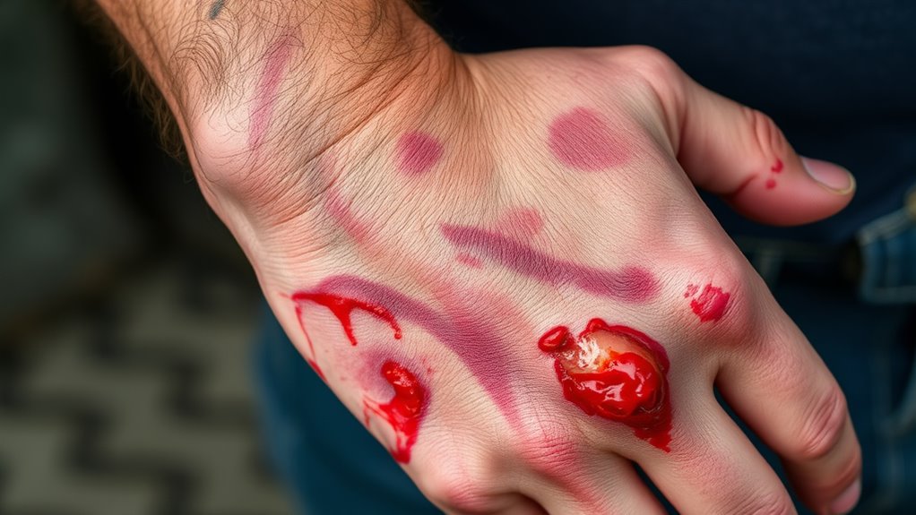 capture injury progress photos