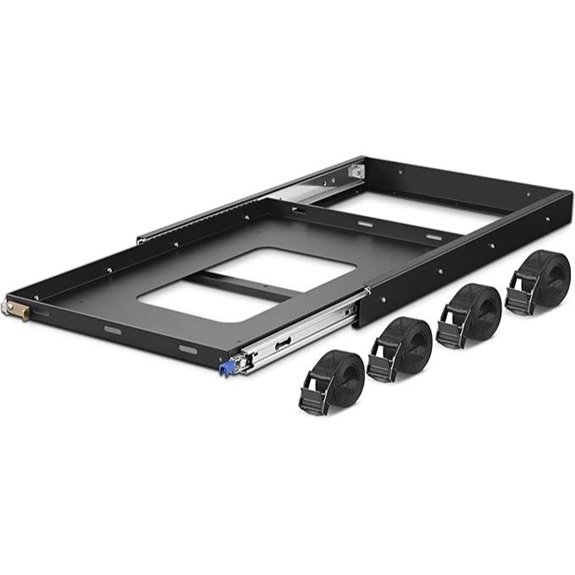 BODEGACOOLER Car Fridge Slide with Straps and Load Capacity