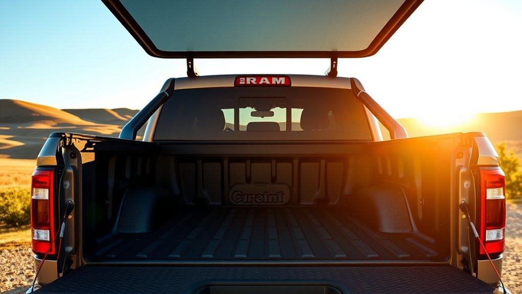 cargo capacity and bed options