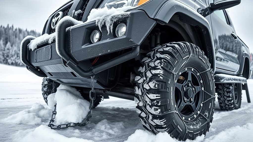 chains pose installation challenges