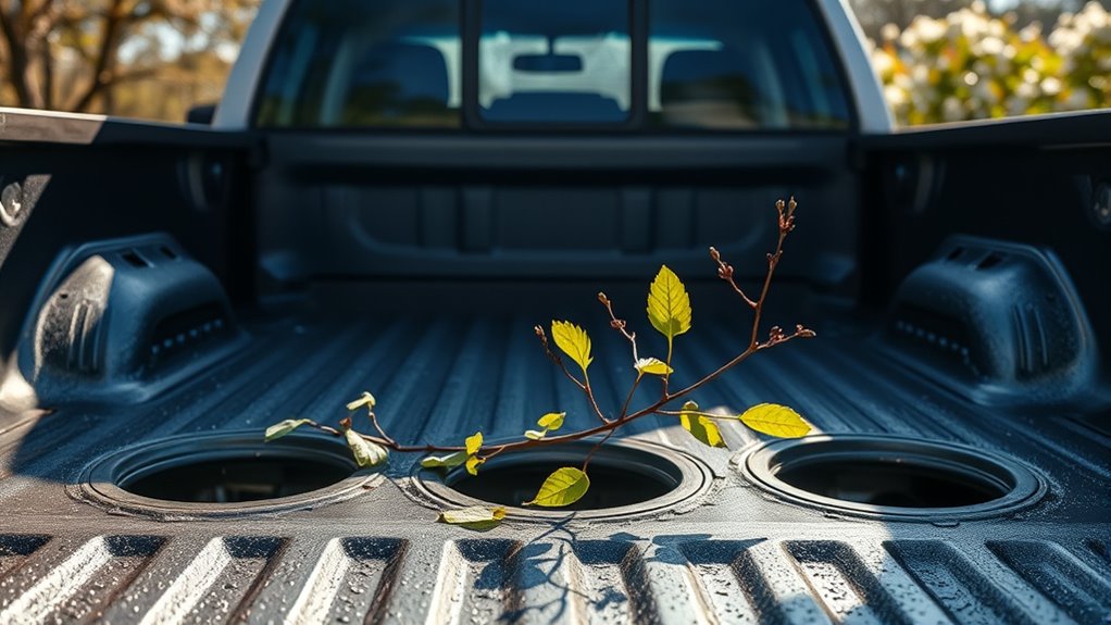 check and clear drainage holes